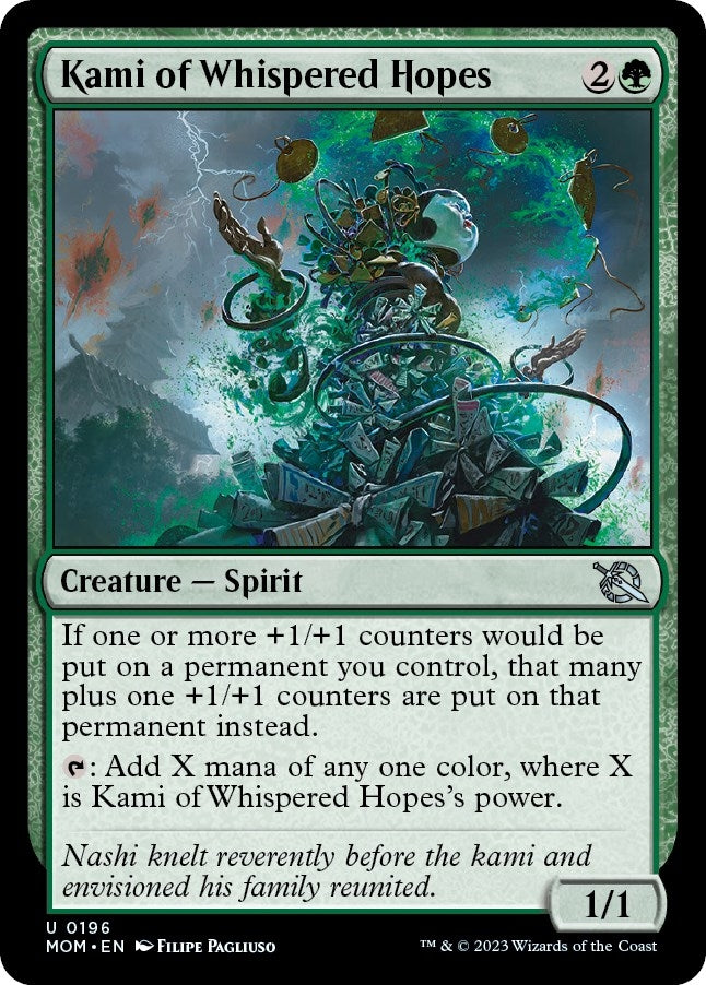 Image for Kami of Whispered Hopes (196) (March of the Machine) - Magic: The Gathering