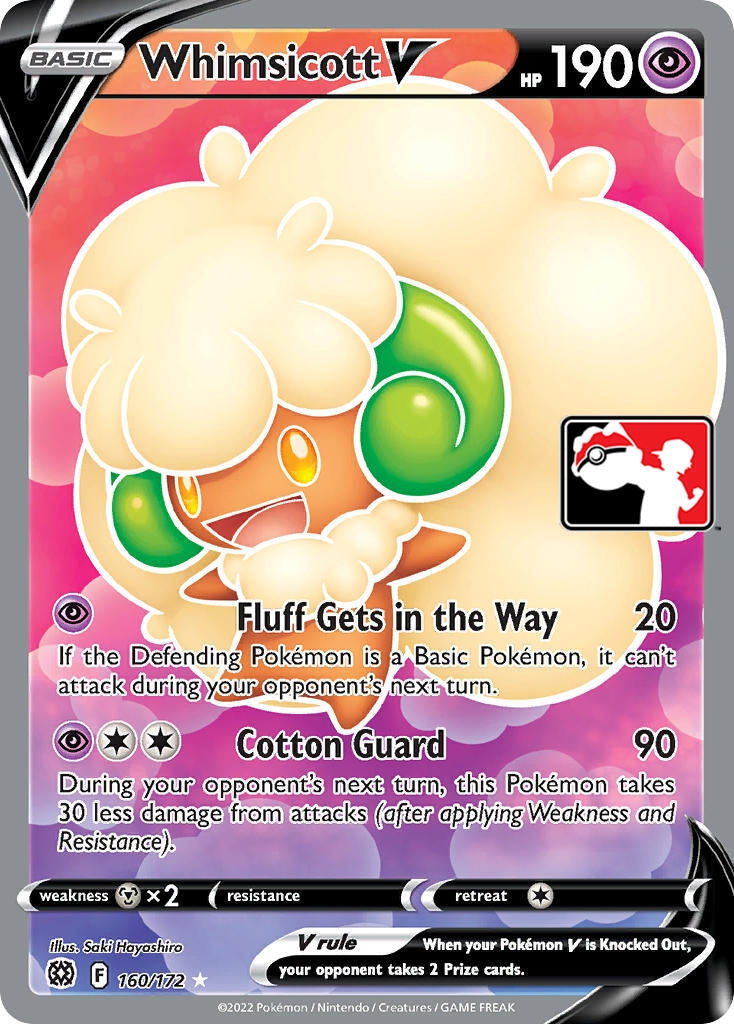 Image for Whimsicott V (160/172) - Pokemon