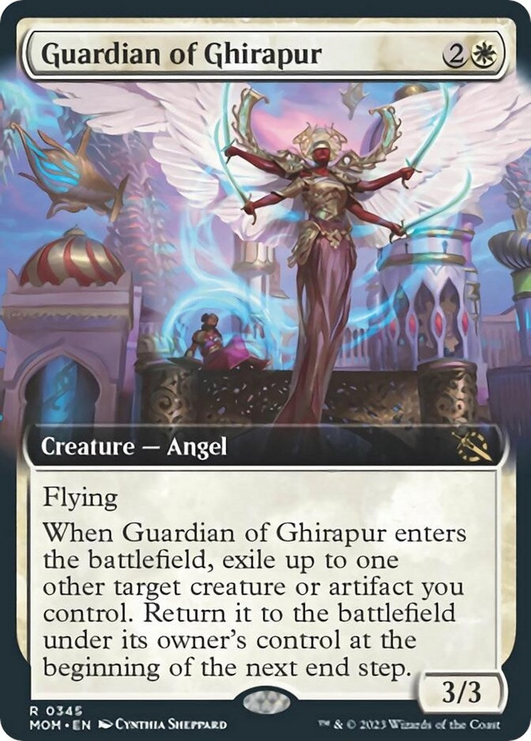 Image for Guardian of Ghirapur (Extended Art) (345) (March of the Machine) - Magic: The Gathering