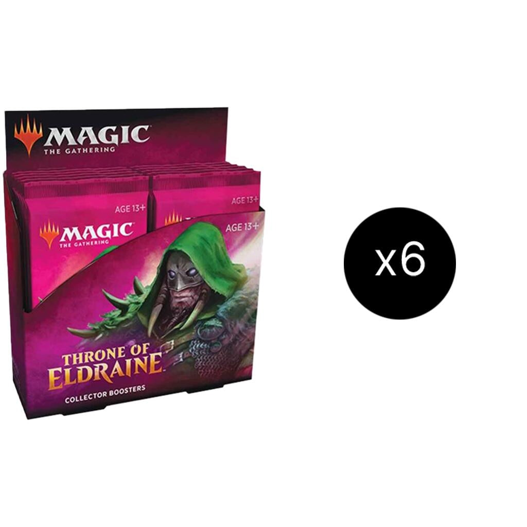 Image for Throne of Eldraine - Collector Booster Case - Magic: The Gathering