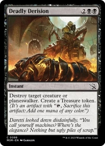 Image for Deadly Derision (99) (March of the Machine) - Magic: The Gathering