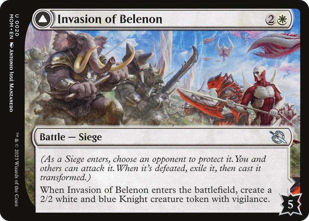 Image for Invasion of Belenon (20) (March of the Machine) - Magic: The Gathering