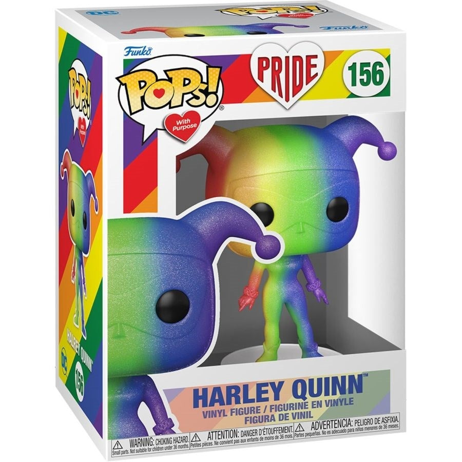 Image for Pops! with Purpose: Pride Harley Quinn - Funko