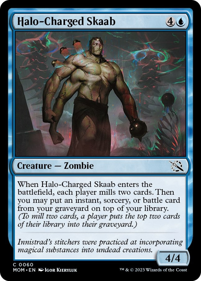 Image for Halo-Charged Skaab (60) (March of the Machine) - Magic: The Gathering