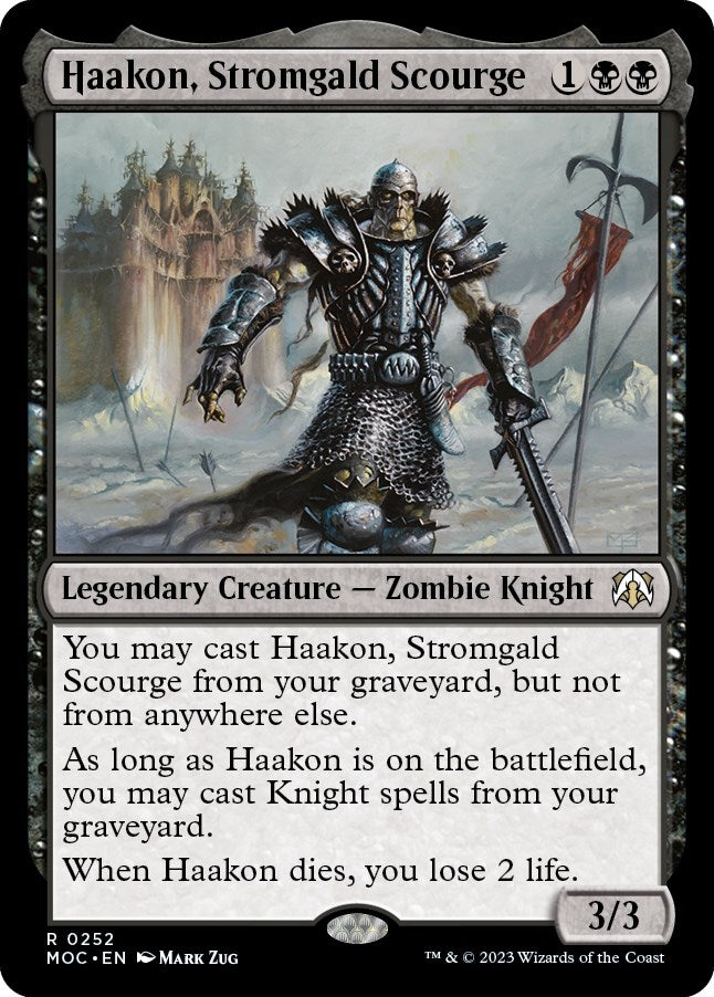 Image for Haakon, Stromgald Scourge (252) (March of the Machine) - Magic: The Gathering