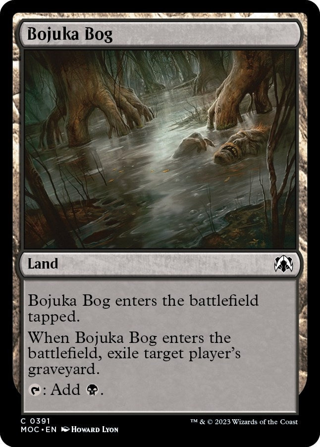 Image for Bojuka Bog (391) (March of the Machine) - Magic: The Gathering