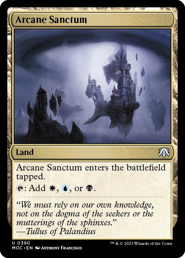 Image for Arcane Sanctum (390) (March of the Machine) - Magic: The Gathering