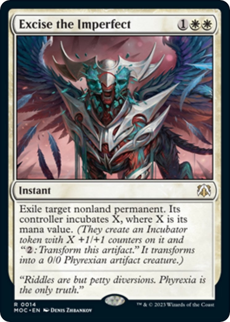 Image for Excise the Imperfect (14) (March of the Machine) - Magic: The Gathering