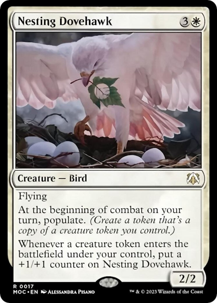 Image for Nesting Dovehawk (17) (March of the Machine) - Magic: The Gathering