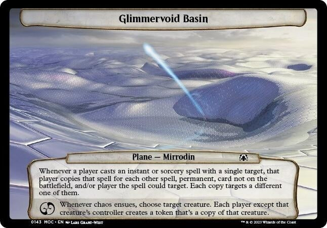 Image for Glimmervoid Basin (143) (March of the Machine) - Magic: The Gathering