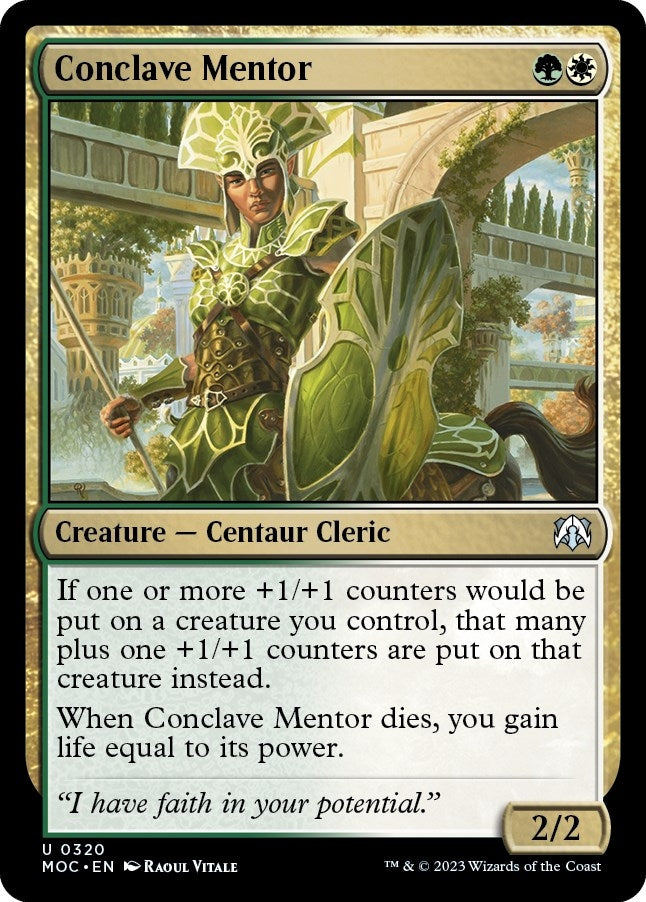 Image for Conclave Mentor (320) (March of the Machine) - Magic: The Gathering