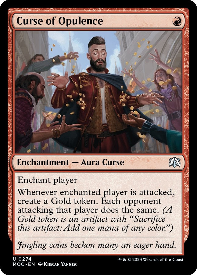 Image for Curse of Opulence (274) (March of the Machine) - Magic: The Gathering