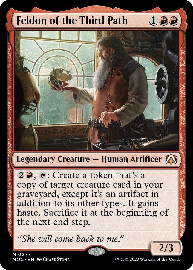 Image for Feldon of the Third Path (277) (March of the Machine) - Magic: The Gathering