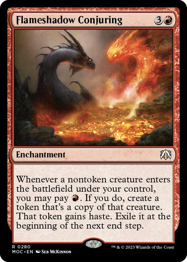 Image for Flameshadow Conjuring (280) (March of the Machine) - Magic: The Gathering