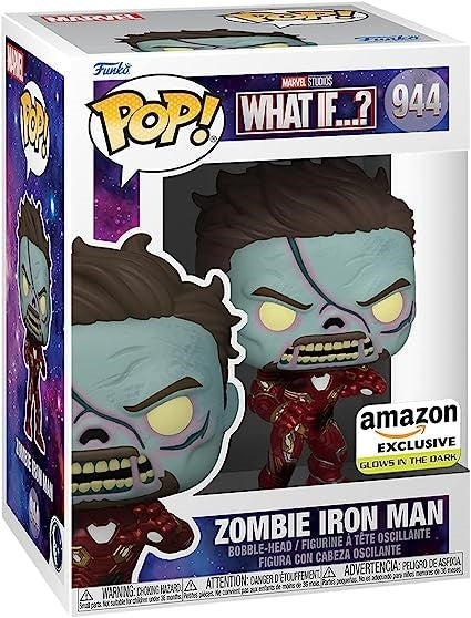 Image for Marvel: What if? Zombie Iron Man (Glow in the Dark) (Amazon Exclusive) - Funko