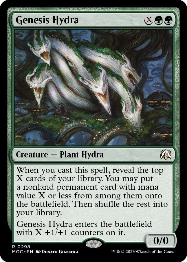 Image for Genesis Hydra (298) (March of the Machine) - Magic: The Gathering
