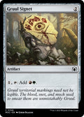 Image for Gruul Signet (358) (March of the Machine) - Magic: The Gathering