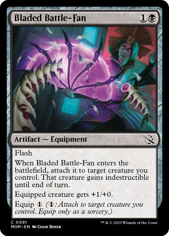 Image for Bladed Battle-Fan (91) (March of the Machine) - Magic: The Gathering