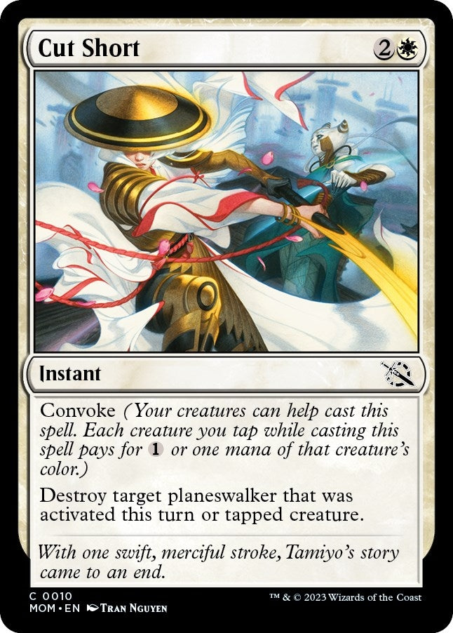 Image for Cut Short (10) (March of the Machine) - Magic: The Gathering