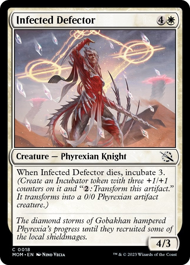 Image for Infected Defector (18) (March of the Machine) - Magic: The Gathering