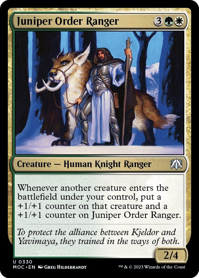 Image for Juniper Order Ranger (330) (March of the Machine) - Magic: The Gathering