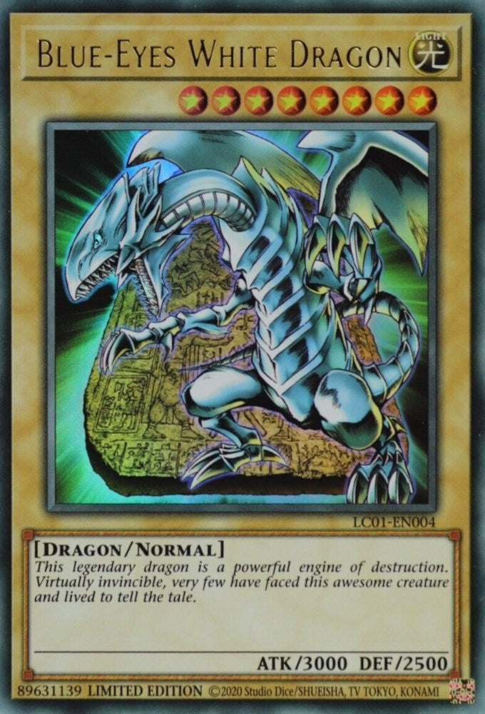 Image for Blue-Eyes White Dragon (25th Anniversary Edition) (LC01-EN004) (LC01) - YuGiOh