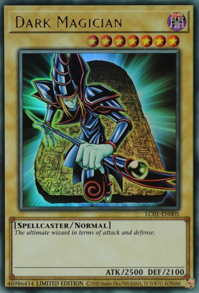 Image for Dark Magician (25th Anniversary Edition) (LC01-EN005) (LC01) - YuGiOh