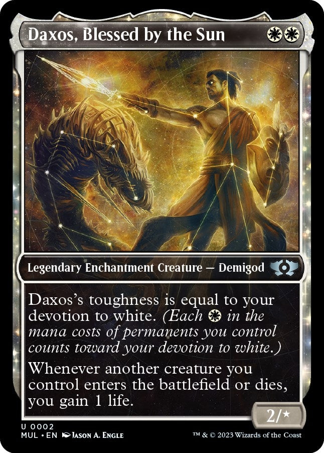 Image for Daxos, Blessed by the Sun (2) (March of the Machine: Multiverse Legends) - Magic: The Gathering