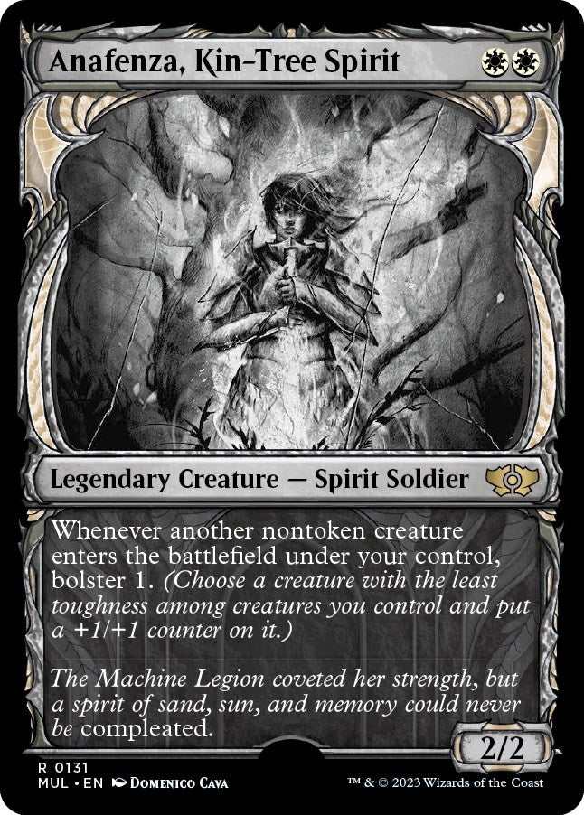 Image for Anafenza, Kin-Tree Spirit (Halo Foil) (131) (March of the Machine: Multiverse Legends) - Magic: The Gathering