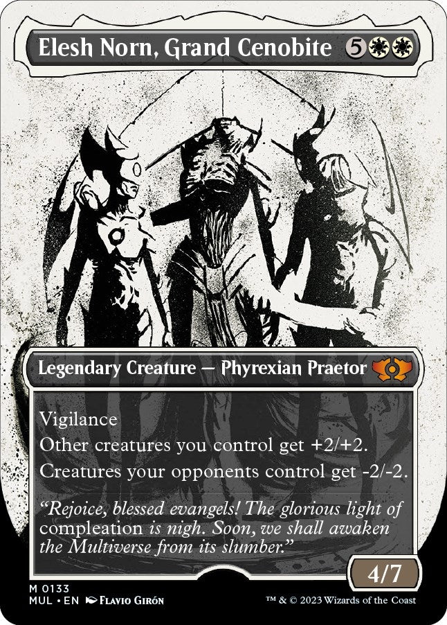 Image for Elesh Norn, Grand Cenobite (Halo Foil) (133) (March of the Machine: Multiverse Legends) - Magic: The Gathering
