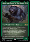 Image for Goreclaw, Terror of Qal Sisma (Foil Etched) (92) (March of the Machine: Multiverse Legends) - Magic: The Gathering