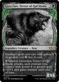 Image for Goreclaw, Terror of Qal Sisma (Serial Numbered) (157) (March of the Machine: Multiverse Legends) - Magic: The Gathering