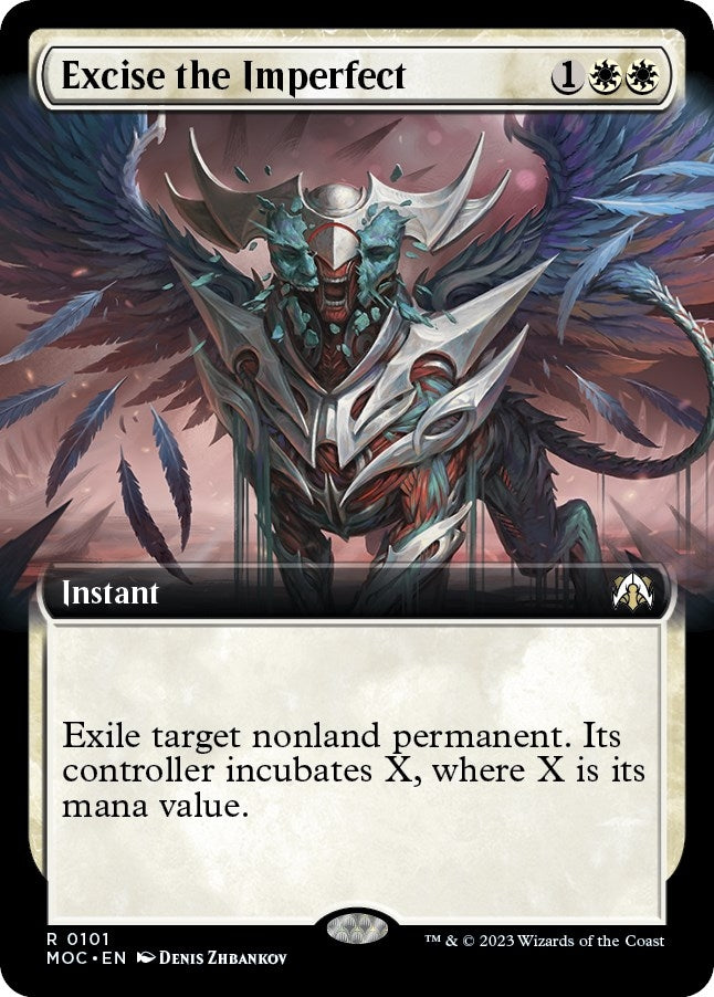 Image for Excise the Imperfect (Extended Art) (101) (March of the Machine) - Magic: The Gathering