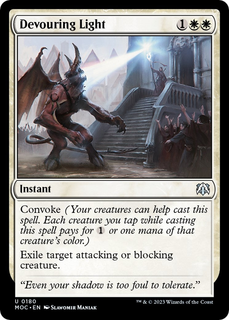 Image for Devouring Light (180) (March of the Machine) - Magic: The Gathering