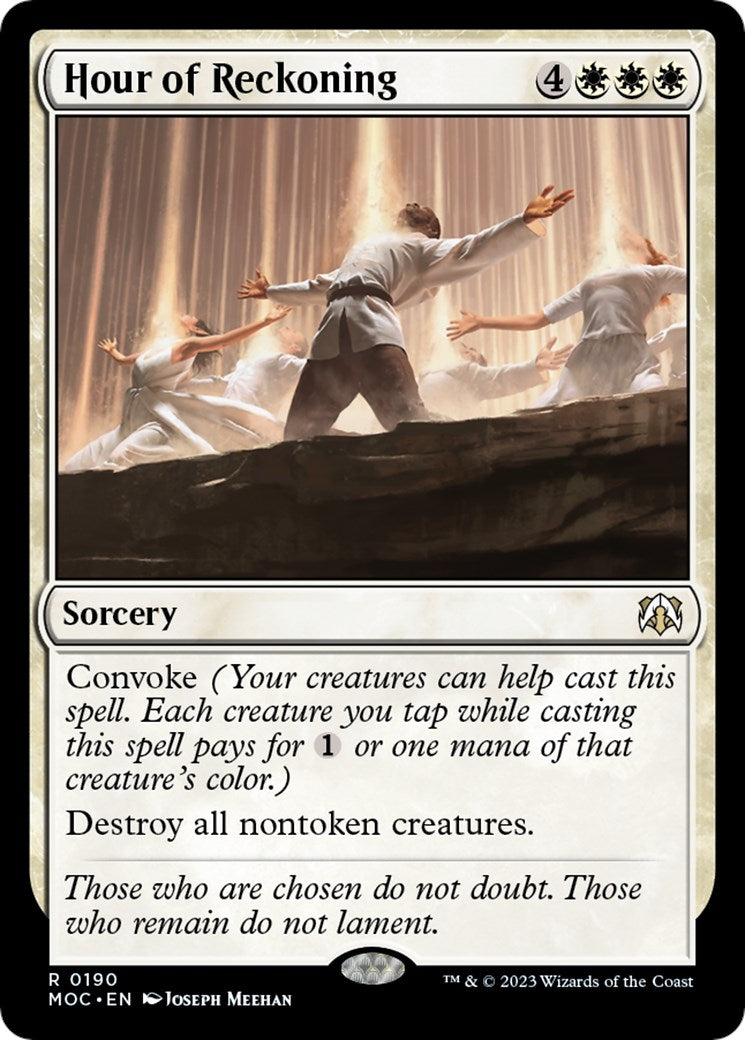 Image for Hour of Reckoning (190) (March of the Machine) - Magic: The Gathering