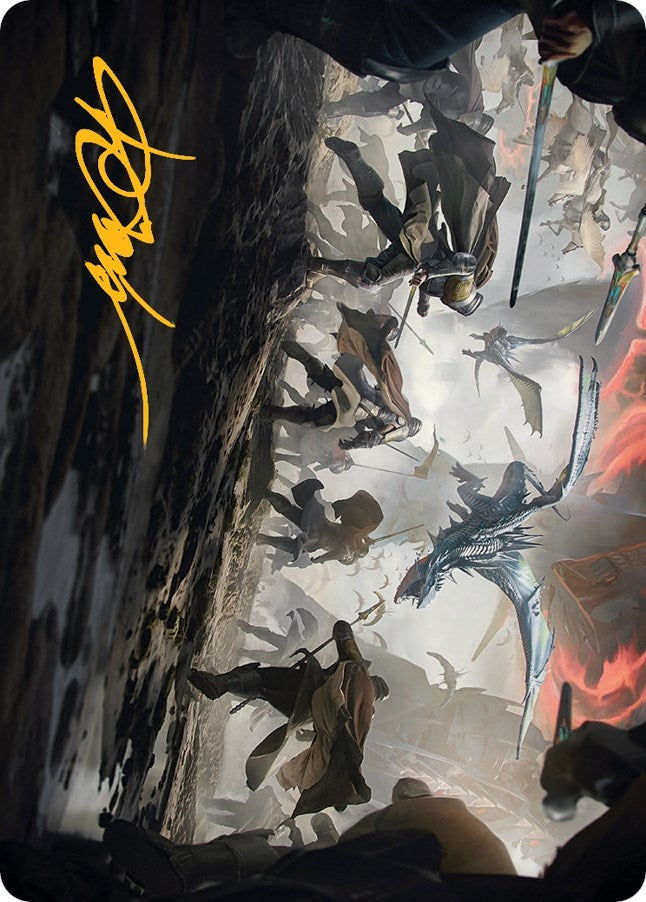 Image for Invasion of Dominaria Art Card (Gold-Stamped Signature) (6) (March of the Machine) - Magic: The Gathering