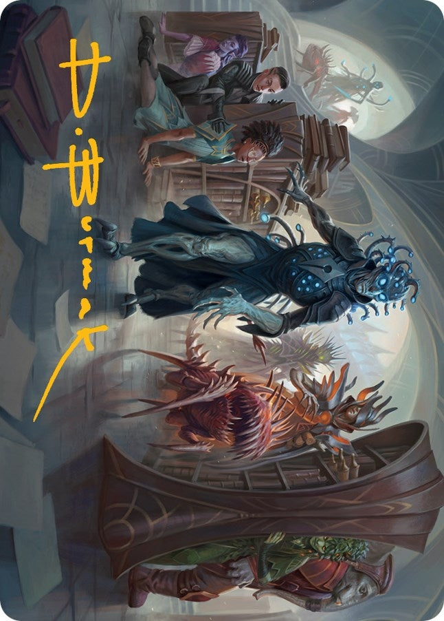 Image for Invasion of Arcavios Art Card (Gold-Stamped Signature) (11) (March of the Machine) - Magic: The Gathering
