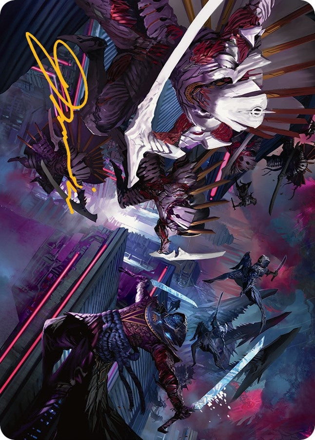 Image for Invasion of Kamigawa Art Card (Gold-Stamped Signature) (12) (March of the Machine) - Magic: The Gathering