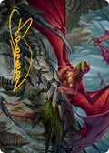 Image for Hoarding Broodlord Art Card (Gold-Stamped Signature) (23) (March of the Machine) - Magic: The Gathering