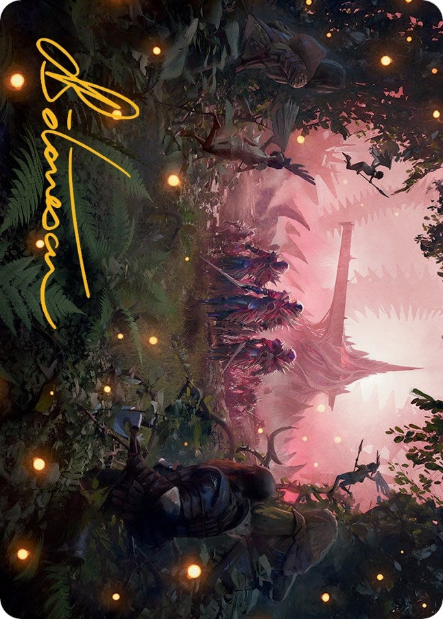 Image for Invasion of Eldraine Art Card (Gold-Stamped Signature) (24) (March of the Machine) - Magic: The Gathering