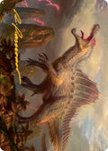 Image for Etali, Primal Conqueror Art Card (Gold-Stamped Signature) (31) (March of the Machine) - Magic: The Gathering