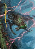 Image for Etali, Primal Sickness Art Card (Gold-Stamped Signature) (32) (March of the Machine) - Magic: The Gathering