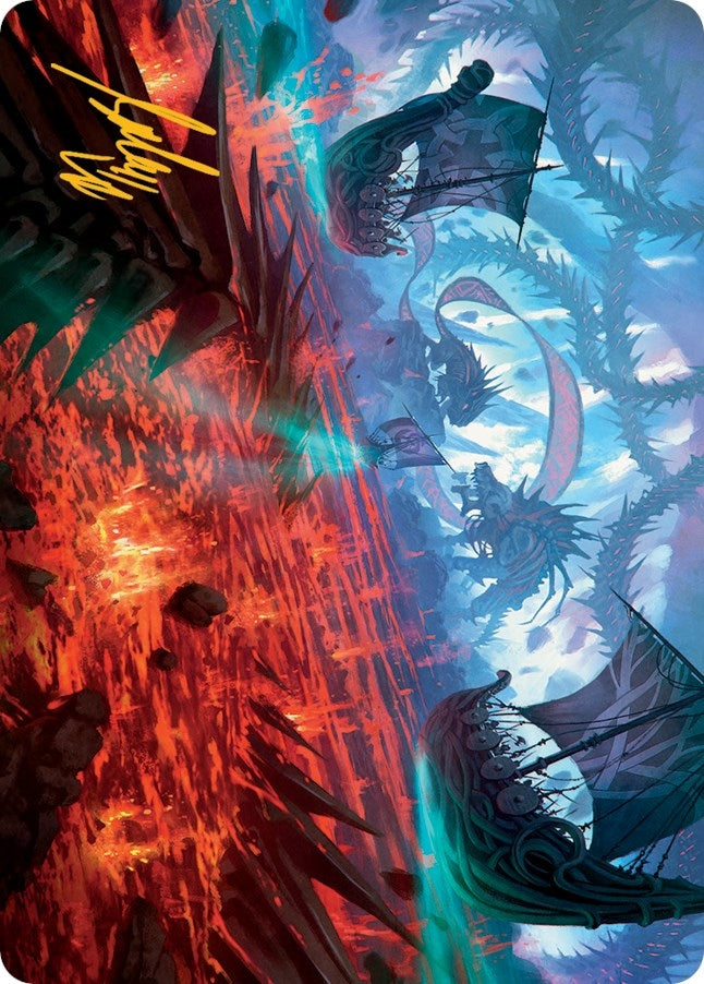Image for Invasion of Kaldheim Art Card (Gold-Stamped Signature) (33) (March of the Machine) - Magic: The Gathering
