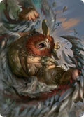 Image for Borborygmos and Fblthp Art Card (42/81) (42) (March of the Machine) - Magic: The Gathering