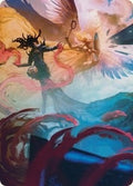 Image for Drana and Linvala Art Card (58) (March of the Machine) - Magic: The Gathering