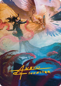 Image for Drana and Linvala Art Card (Gold-Stamped Signature) (58) (March of the Machine) - Magic: The Gathering