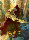 Image for Baral, Chief of Compliance Art Card (Gold-Stamped Signature) (68) (March of the Machine) - Magic: The Gathering