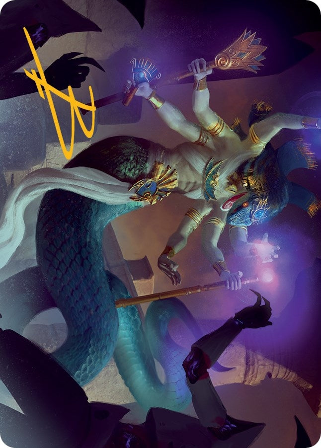 Image for Imoti, Celebrant of Bounty Art Card (Gold-Stamped Signature) (79) (March of the Machine) - Magic: The Gathering