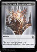 Image for Emblem - Wrenn and Realmbreaker (23) (March of the Machine) - Magic: The Gathering