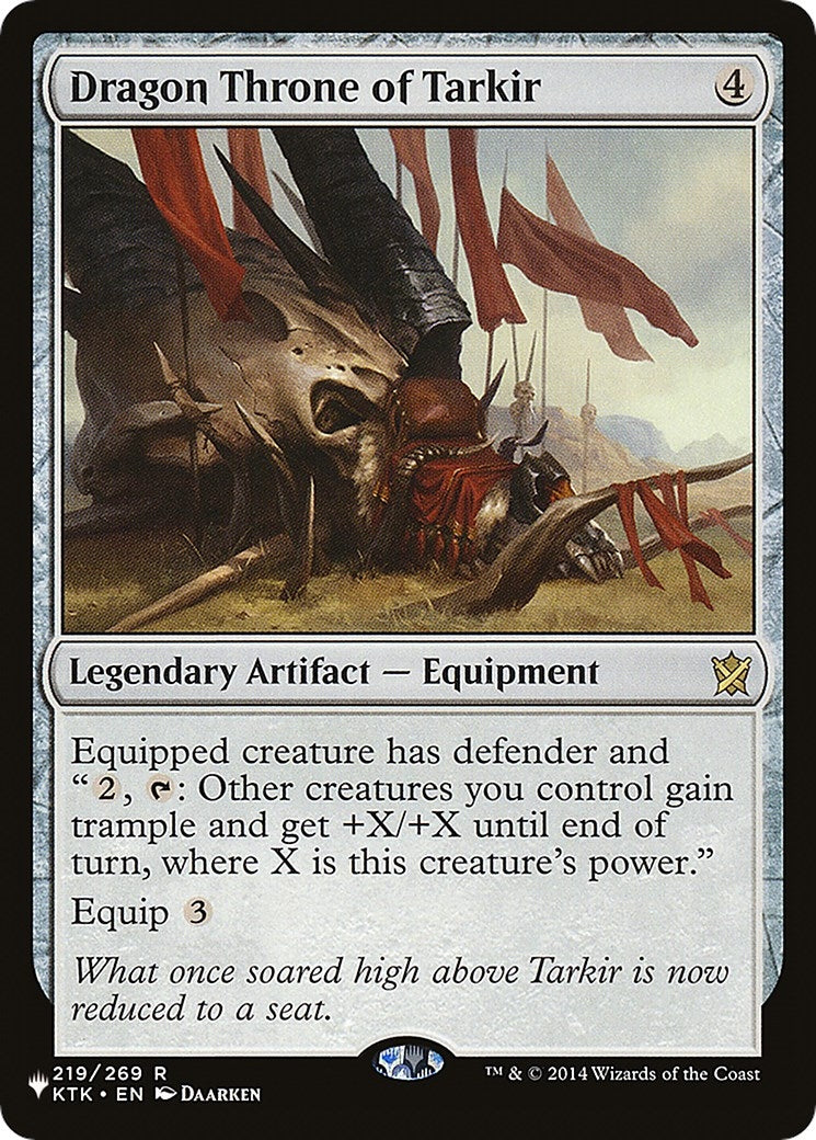 Image for Dragon Throne of Tarkir (219/269) (The List Reprints) - Magic: The Gathering